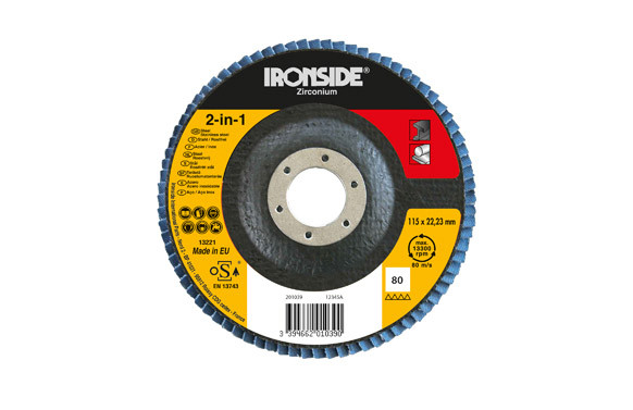 DISCO LAMINAS ZIRCONIO Ø 115 GRANO 80 72 LAMINAS, LONG LIFE