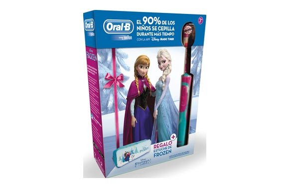 CEPILLO DENTAL INFANTIL ORAL-B FROZEN+ESTUCHE
