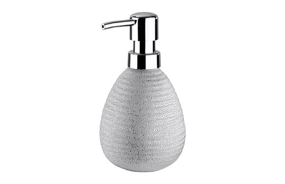 DOSIFICADOR JABÓN BAÑO POLARIS JUWEL SILVER