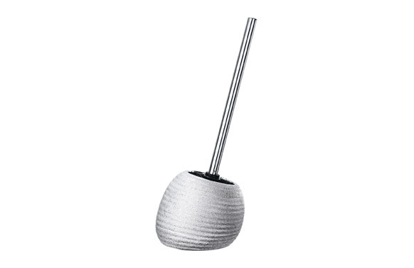 ESCOBILLERO BAÑO POLARIS JUWEL SILVER