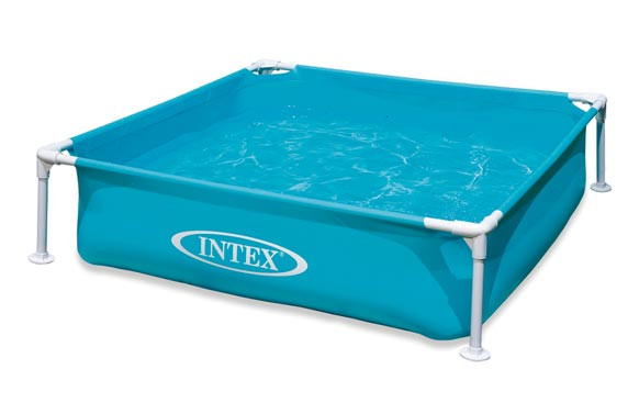 PISCINA INFANTIL MINI FRAME AZUL 122 X 122 X 30 CM