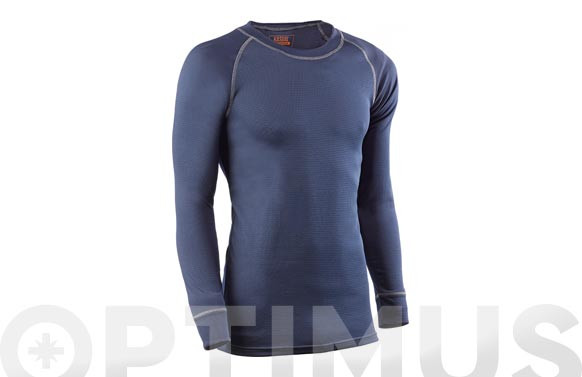 CAMISETA+PANTALON TERMICO MARINO-M