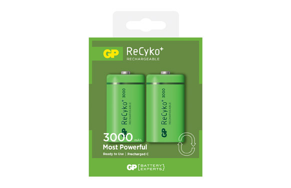 PILA RECARGABLE RECYKO (BL.2) C LR-14 3000MAH