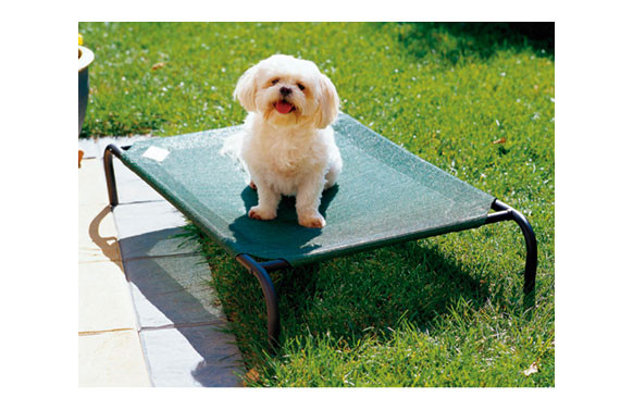 CAMA MASCOTA \'S\' VERDE 90X55X20CM HASTA 15KG