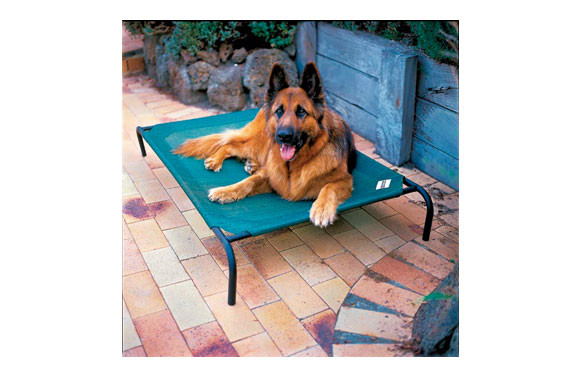 CAMA MASCOTA \'L\' VERDE 130X80X20CM HASTA 45KG