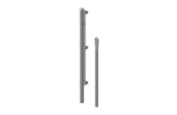 POSTE ARRANQUE GALVANIZADO CONJUNTO 1/1.25 M