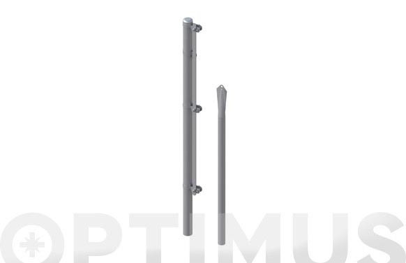 POSTE ARRANQUE PLASTIFICADO VERDE CONJUNTO 1/1.25 M