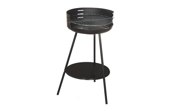 BARBACOA - PAELLERO CARBON O LEÑA NEGRO Ø 50CM