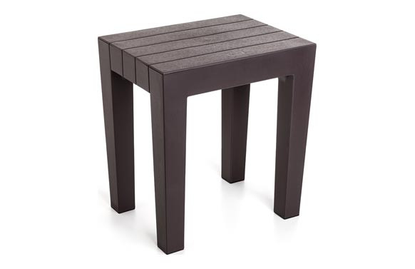 BANQUETA LOMBOK 38X29X41 MARRON