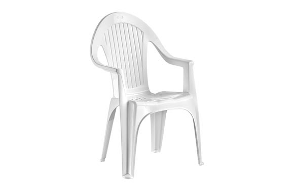 SILLON MONOBLOC NAPOLI BLANCO