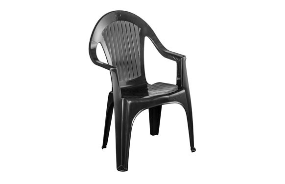 SILLON MONOBLOC NAPOLI ANTRACITA