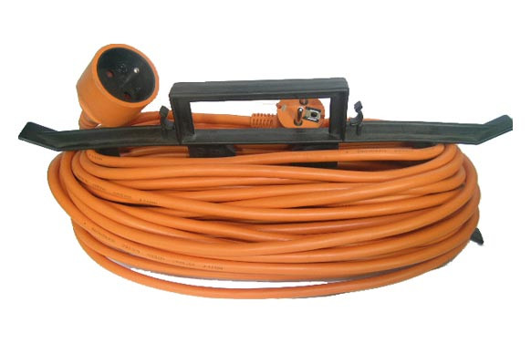PROLONGADOR ELECTRICO JARDIN 15 M. / 3 X 1,5 IP20 C/ PROTECCION INFANTIL (INCLUYE ORGANIZADOR)
