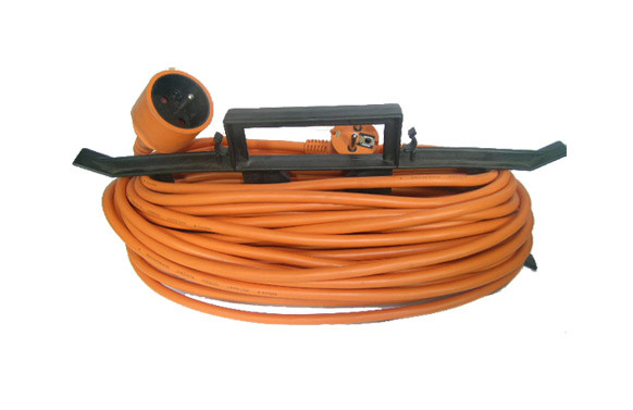 PROLONGADOR ELECTRICO JARDIN 20 M. / 3 X 1,5 IP20 C/ PROTECCION INFANTIL (INCLUYE ORGANIZADOR)