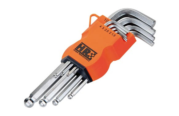 LLAVE ALLEN BOLA JUEGO 9 PIEZAS