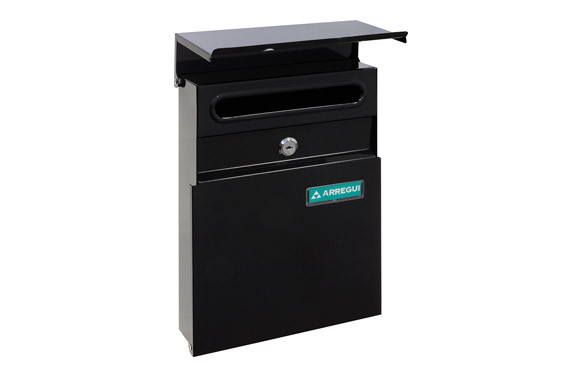 BUZON EXTERIOR ACERO LINE NEGRO