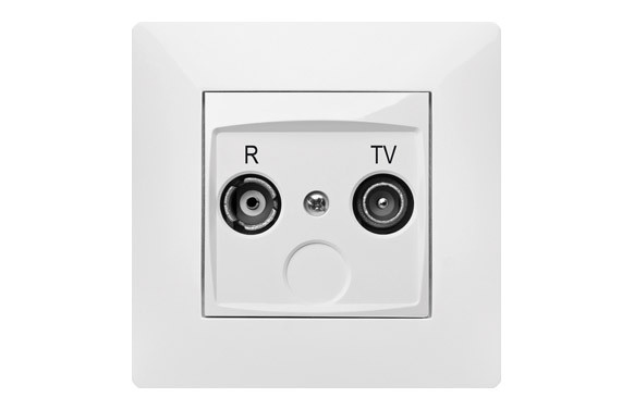 TOMA R-TV HABITAT15 BLANCO