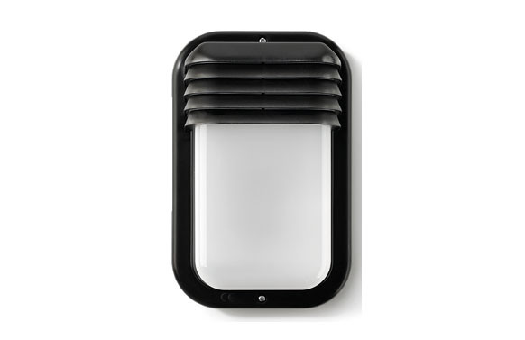 APLIQUE ECOLED E-27 18W VERTICAL NEGRO