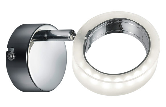 FOCO LED INTEGRADO 3.5W CORLAND II CROMADO-ACRILICO