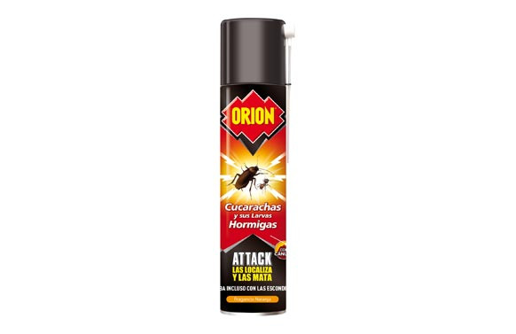 INSECTICIDA RASTREROS CUCARACHAS Y HORMIGAS 520 CC \'ATTACK\'
