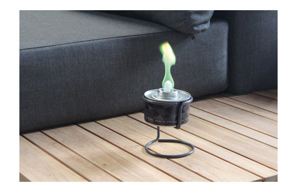 SOPORTE METALICO DE MESA PARA VELA