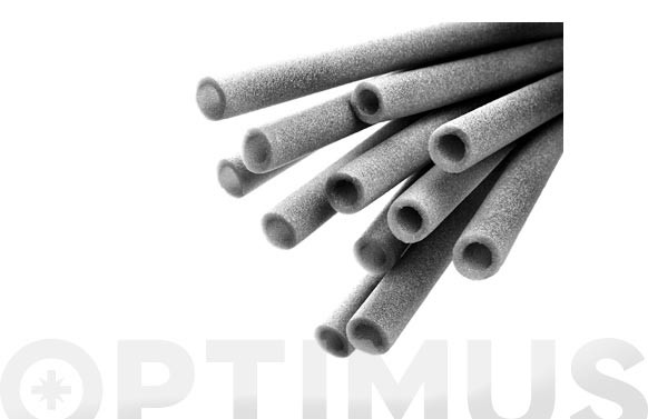 COQUILLA POLIETILENO GRIS (ESPESOR 10MM) 4 X 1M Ø INT.15MM