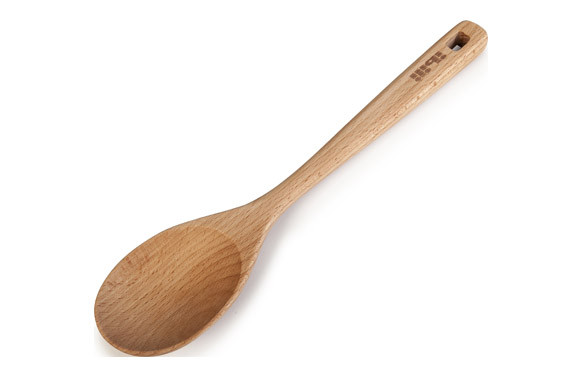 CUCHARA REDONDA MADERA HAYA 25 CM