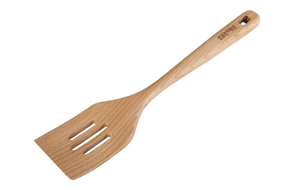 ESPATULA PERFORADA MADERA HAYA 30 CM