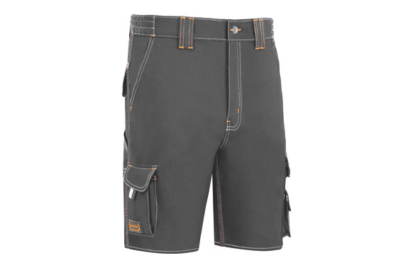 BERMUDA STRETCH TRIPLE COSTURA T-38 GRIS