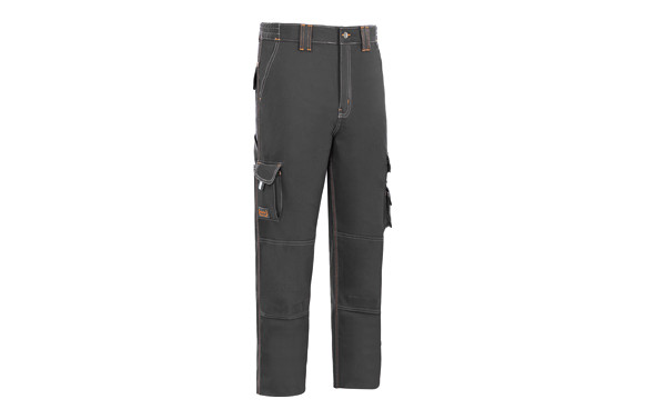 PANTALON STRETCH TRIPLE COSTURA T-38 GRIS
