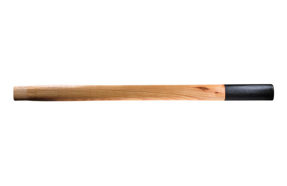 MANGO 700 MM. PARA MAZA 4 KG MADERA DE NOGAL CON ANTI DESLIZANTE NEGRO