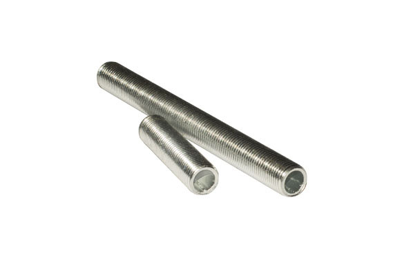 VARILLA ROSCADA HUECA PARA LAMPARA (2 UNIDADES) M10/100X40 MM ZINCADA