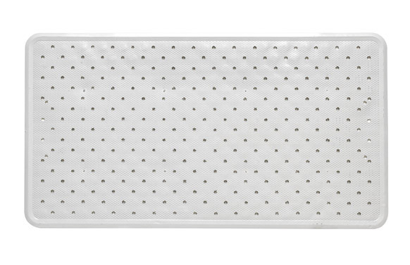 ALFOMBRA BAÑO 65X35-BLANCO