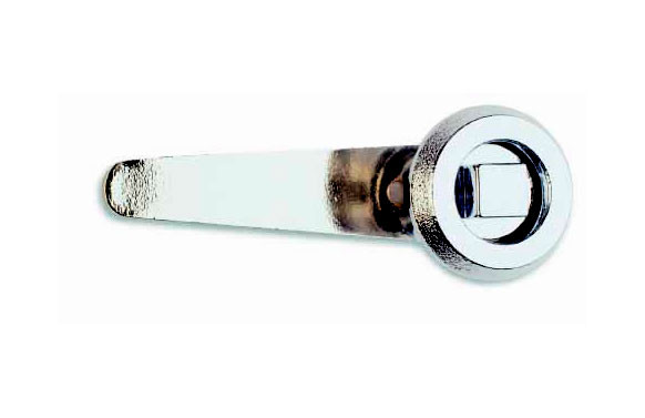 CERRADURA LENGÜETA ZAMAK CROMADO CUADRADO 8 SIN LL 197/M20X21.5 C-55