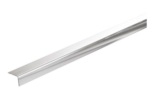 PERFIL ANGULO ACERO INOX A304 1 M 10X10X0.5