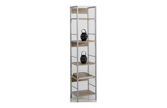 ESTANTERIA KALA 34 METAL/MADERA 150 X 34 X 30 CM