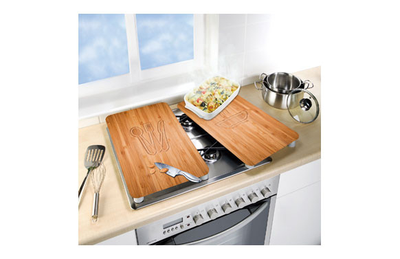 TABLA VIDRIO COCINA (2 UN) BAMBU-30X52 CM