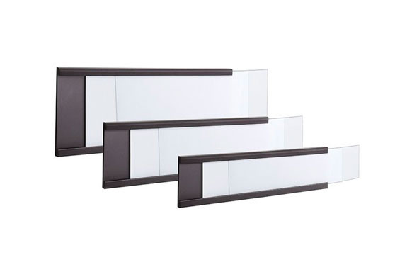 IMAN FLEXIBLE ACANALADO CON ETIQUETA BLISTER 6 UN 40X100 MM