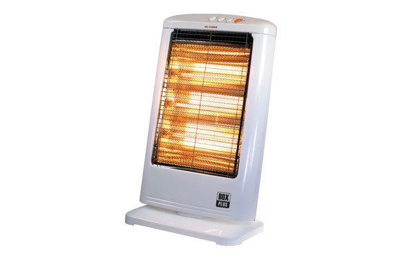 ESTUFA HALOGENA OSCILANTE BLANCA 400/800/1200W