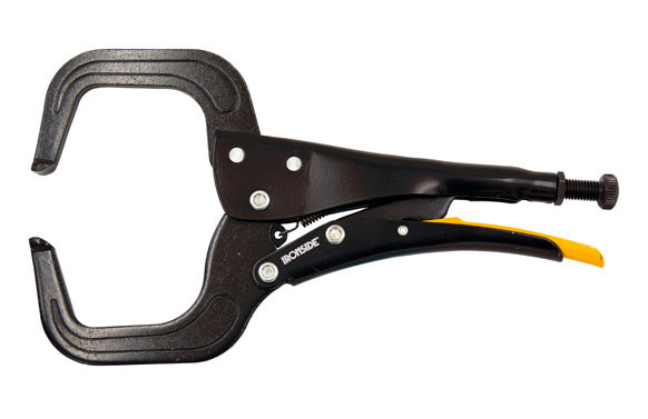 SARGENTO GRIP DE ACERO CUELLO DE CISNE 288 MM. APERTURA: 0-110 MM.