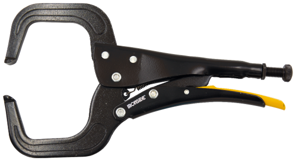 SARGENTO GRIP DE ACERO CUELLO DE CISNE 288 MM. APERTURA: 0-110 MM.