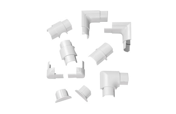 ACCESORIOS SEMICIRCULAR BLANCO 30X15