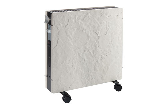RADIADOR PLACA SILICIO PIEDRA CON RUEDAS 2000W