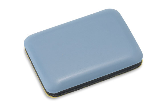 DESLIZADOR MUEBLE ADHESIVO (BL 4 UNID) RECTANGULAR 35X25 MM