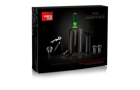 ESTUCHE VINO ESSENTIAL BLACK
