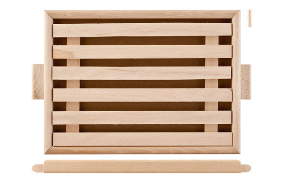 TABLA CORTAR PAN CON REJILLA 38,5X25X2,2 CM