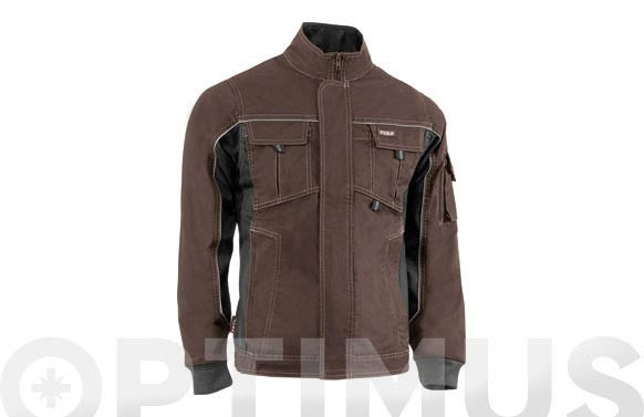 CHAQUETA FLEX MARRON T-M
