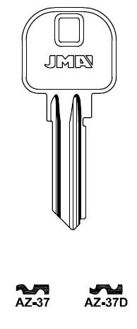 LLAVE ACERO AZ-37D
