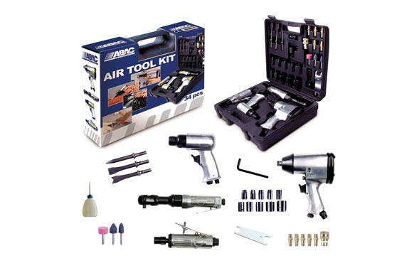 HERRAMIENTA NEUMATICA KIT 34 PIEZAS AIR TOOL