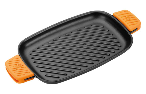PARRILLA RECTANGULAR EFFICIENT IRON 35 CM-RAYAS