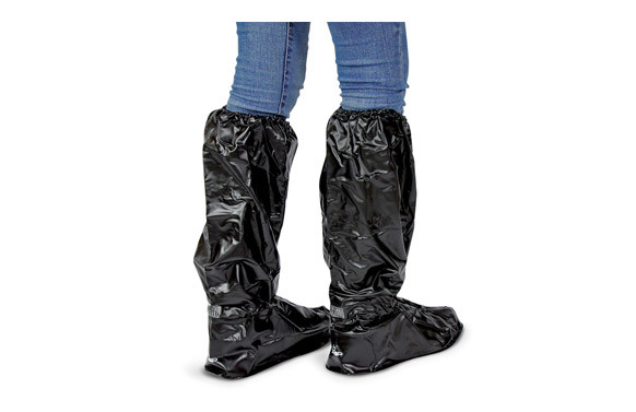 PROTECTOR DE CALZADO IMPERMEABLE 50 CM. NEGRO TAMAÑO \"L\" TALLA: 43 - 44